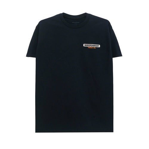  INDEPENDENT T-SHIRT インディペンデント Tシャツ BUILT TO GRIND HARD HEAD BLACK スケートボード スケボー 1