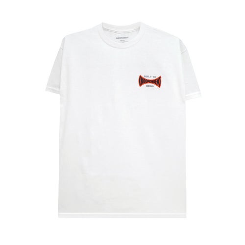  INDEPENDENT T-SHIRT インディペンデント Tシャツ BUILT TO GRIND SPAN WHITE スケートボード スケボー 1