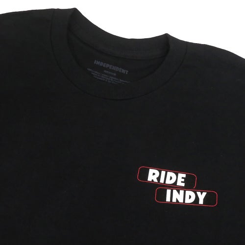  INDEPENDENT T-SHIRT インディペンデント Tシャツ STICKER SLAP BLACK スケートボード スケボー 2