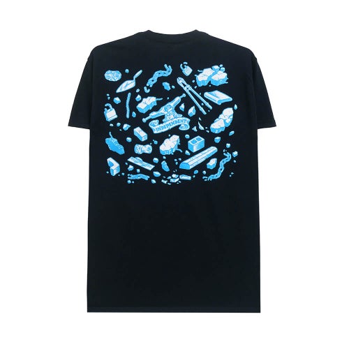  INDEPENDENT T-SHIRT インディペンデント Tシャツ UNDER THE BRIDGE BLACK スケートボード スケボー 