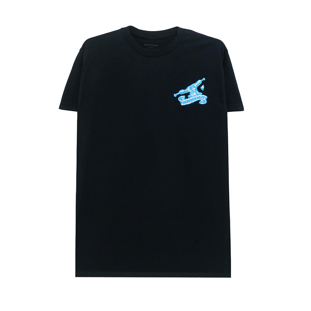  INDEPENDENT T-SHIRT インディペンデント Tシャツ UNDER THE BRIDGE BLACK スケートボード スケボー 1