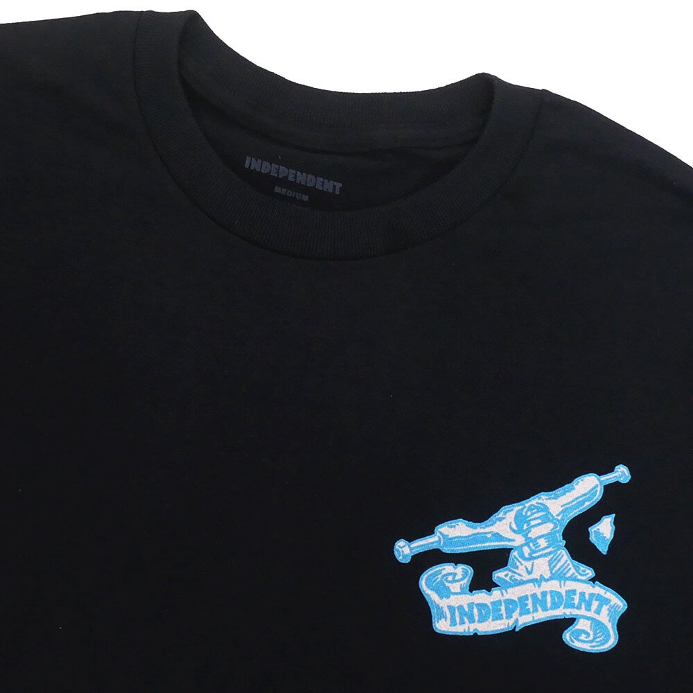  INDEPENDENT T-SHIRT インディペンデント Tシャツ UNDER THE BRIDGE BLACK スケートボード スケボー 2