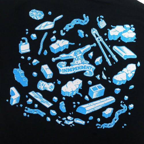  INDEPENDENT T-SHIRT インディペンデント Tシャツ UNDER THE BRIDGE BLACK スケートボード スケボー 3