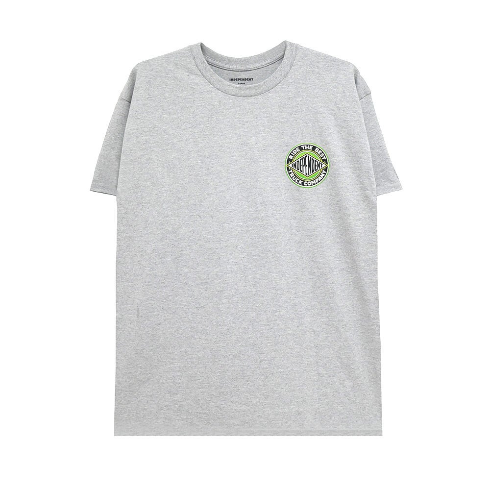  INDEPENDENT T-SHIRT インディペンデント Tシャツ BTG SUMMIT GREY スケートボード スケボー 1
