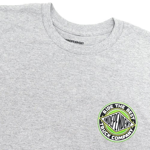  INDEPENDENT T-SHIRT インディペンデント Tシャツ BTG SUMMIT GREY スケートボード スケボー 2