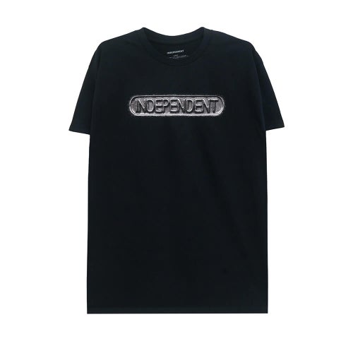  INDEPENDENT T-SHIRT インディペンデント Tシャツ SAND CAST BLACK スケートボード スケボー 