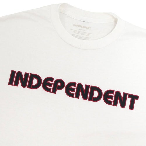 INDEPENDENT T-SHIRT インディペンデント Tシャツ GROUNDWORK WHITE スケートボード スケボー 1