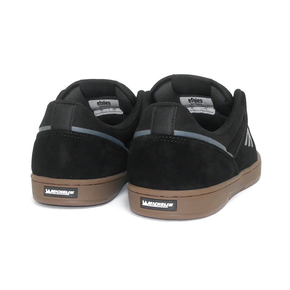 ETNIES SHOES エトニーズ シューズ スニーカー MARANA BLACK/CHARCOAL/GUM スケートボード スケボー3