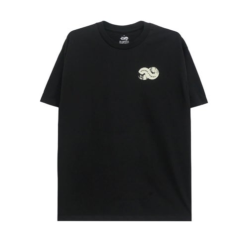 LOOP HOLE T-SHIRT ループホール Tシャツ MAGENTA BRUSH BLACK スケートボード スケボー 1