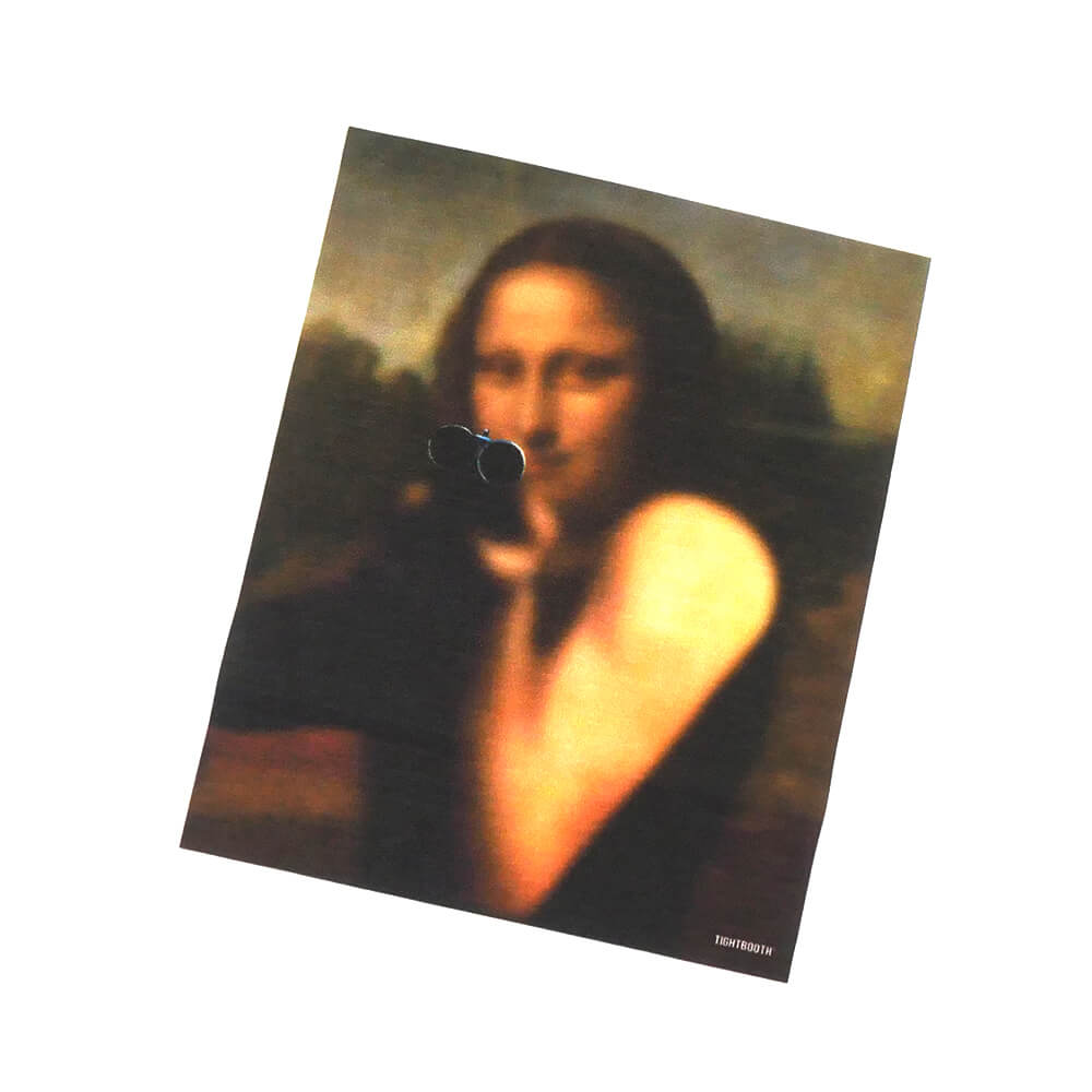 TIGHTBOOTH（TBPR）T-SHIRT タイトブース Tシャツ MONA LISA WHITE スケートボード スケボー 