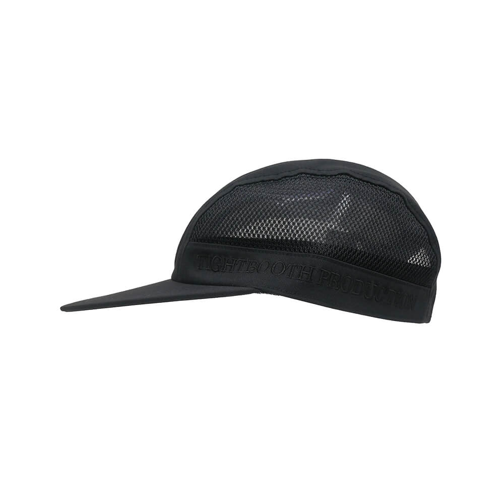 TIGHTBOOTH（TBPR）CAP タイトブース キャップ SIDE LOGO MESH CAMP BLACK スケートボード スケボー 2