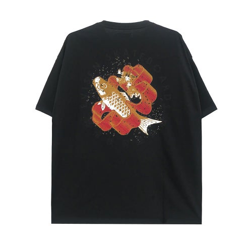 EVISEN T-SHIRT エビセン Tシャツ EVI TARO BLACK スケートボード スケボー 