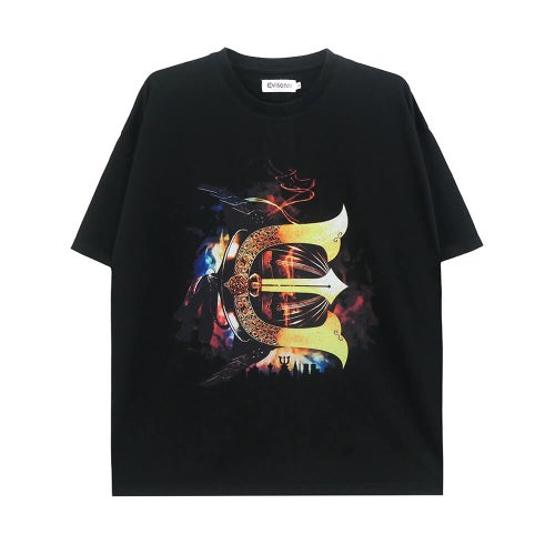 EVISEN T-SHIRT エビセン Tシャツ CLASSIC E LOGO BLACK スケートボード スケボー 