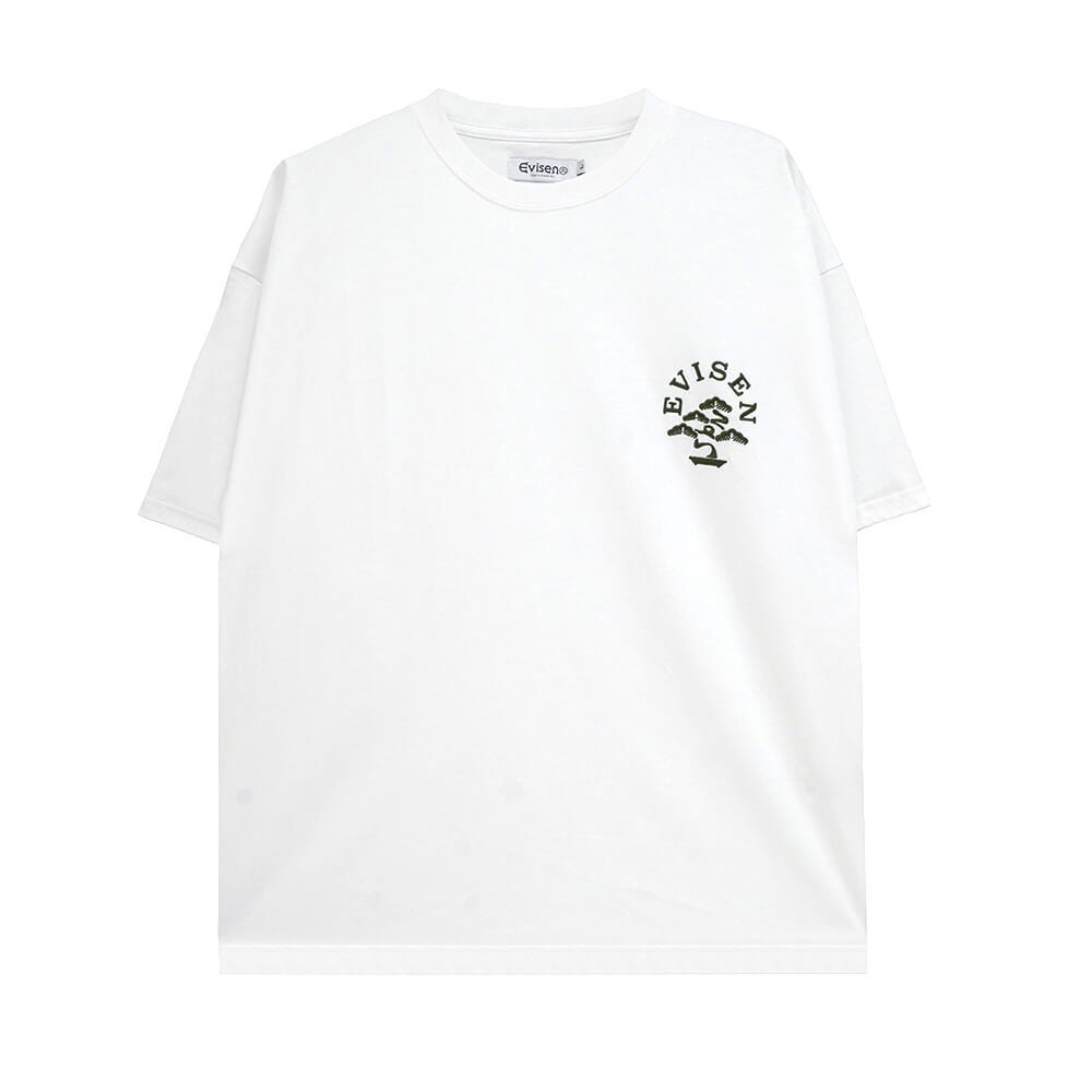 EVISEN T-SHIRT エビセン Tシャツ BONSAI WHITE スケートボード スケボー 