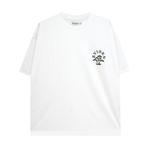 EVISEN T-SHIRT エビセン Tシャツ BONSAI WHITE スケートボード スケボー 