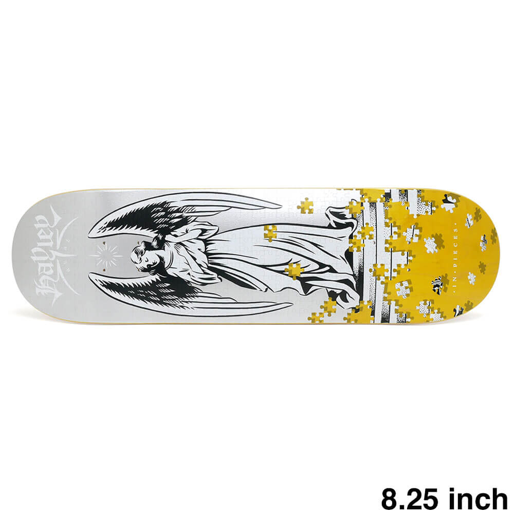 【中古・未使用品】リアル REAL PRISCILLA WILSON TEAM EDITION スケボー スケートボード デッキ 8.25 REAL DECK リアル デッキ HAYLEY WILSON PIECES ORANGE STAIN 8.25
