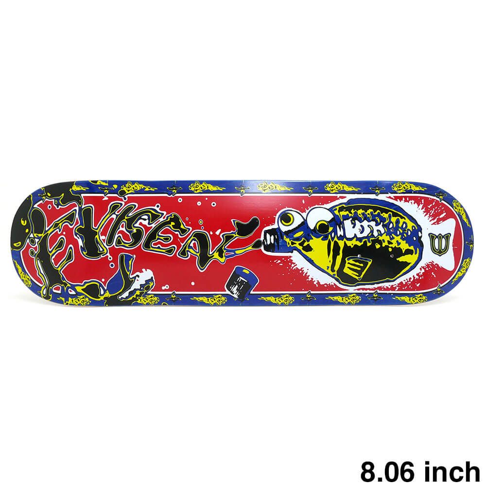 EVISEN DECK エビセン デッキ TEAM SAUCE FISH 8.06 スケートボード スケボー 1