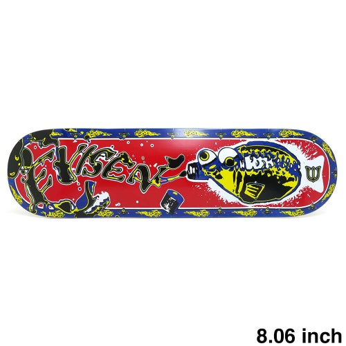 EVISEN DECK エビセン デッキ TEAM SAUCE FISH 8.06 スケートボード スケボー 1