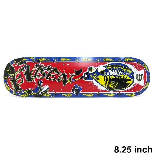 EVISEN DECK エビセン デッキ TEAM SAUCE FISH 8.25 スケートボード スケボー 1
