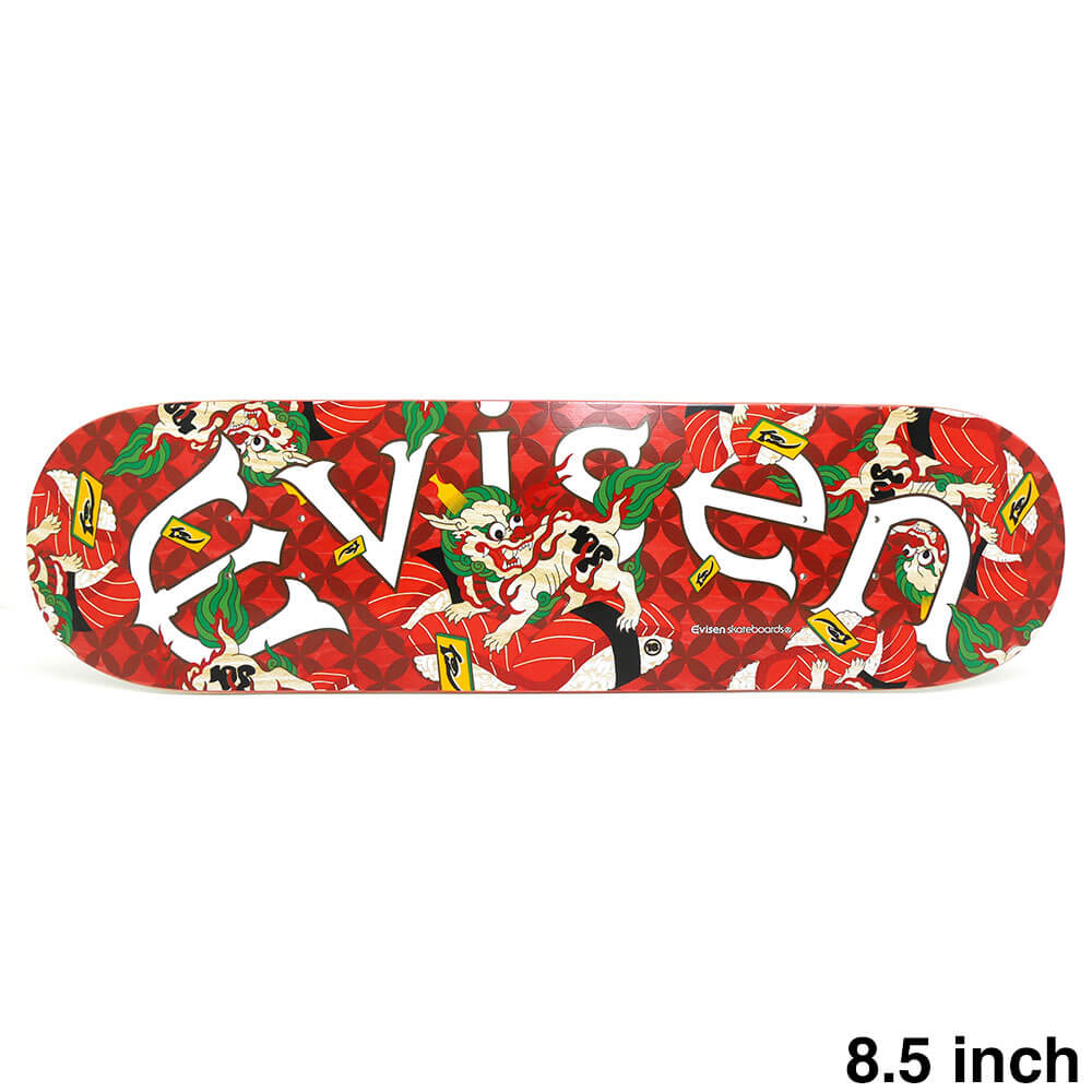 EVISEN DECK エビセン デッキ TEAM SUSHISHI 8.5 スケートボード スケボー 1