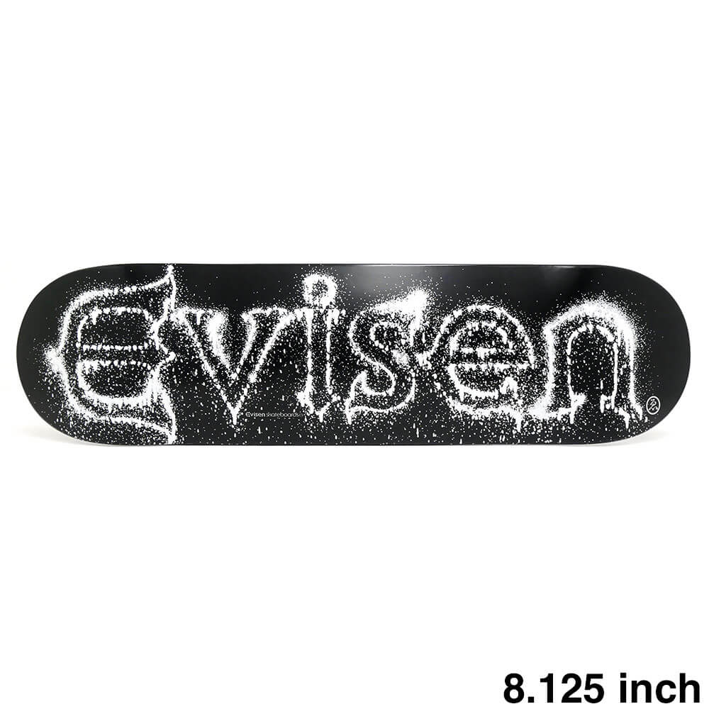 EVISEN DECK エビセン デッキ TEAM DRIP LOGO 4 8.125 スケートボード スケボー 1