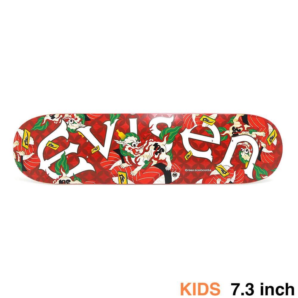 EVISEN DECK エビセン デッキ（子供用） TEAM SUSHISHI 7.3 スケートボード スケボー 1