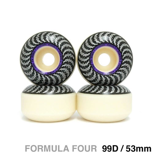 SPITFIRE WHEEL スピットファイヤー ウィール FORMULA FOUR（F4）99D CLASSIC DEATHMASK II 53mm スケートボード スケボー 1