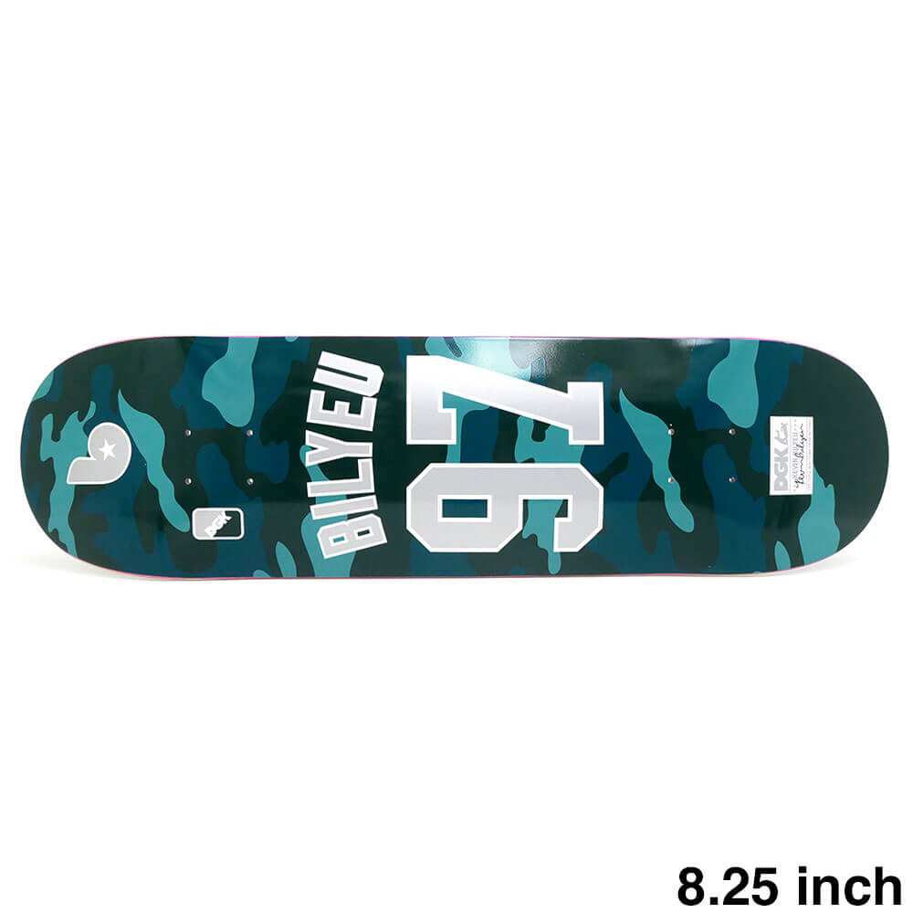 DGK DECK ディージーケー デッキ KEVIN BILYEU MAJOR LEAGUE 3 8.25 スケートボード スケボー 1