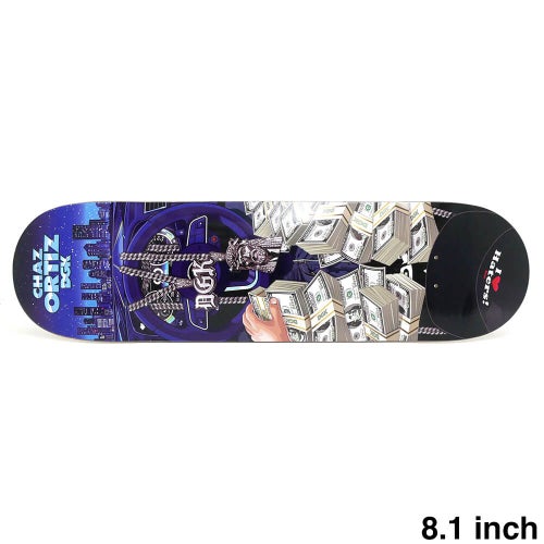 DGK DECK ディージーケー デッキ CHAZ ORTIZ P.O.V 8.1 スケートボード スケボー 1