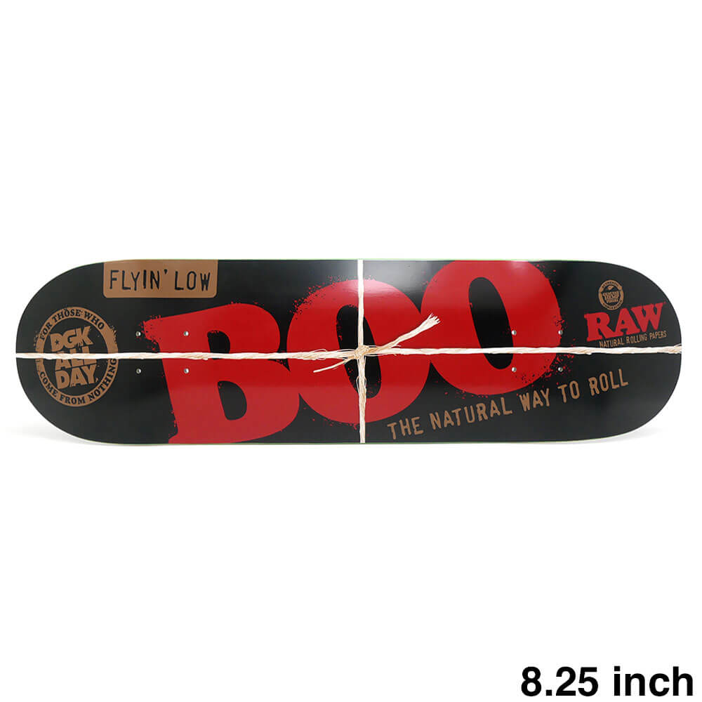 DGK DECK ディージーケー デッキ BOO JOHNSON RAW 8.25 スケートボード スケボー 1
