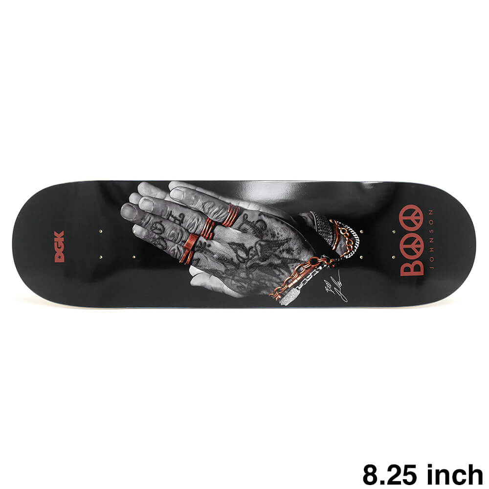 DGK DECK ディージーケー デッキ BOO JOHNSON DESERT PRAYER 8.25 スケートボード スケボー 1