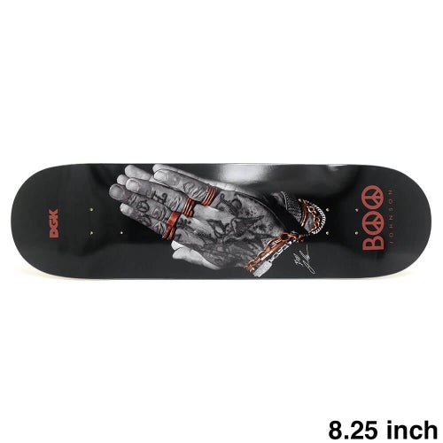 DGK DECK ディージーケー デッキ BOO JOHNSON DESERT PRAYER 8.25 スケートボード スケボー 1