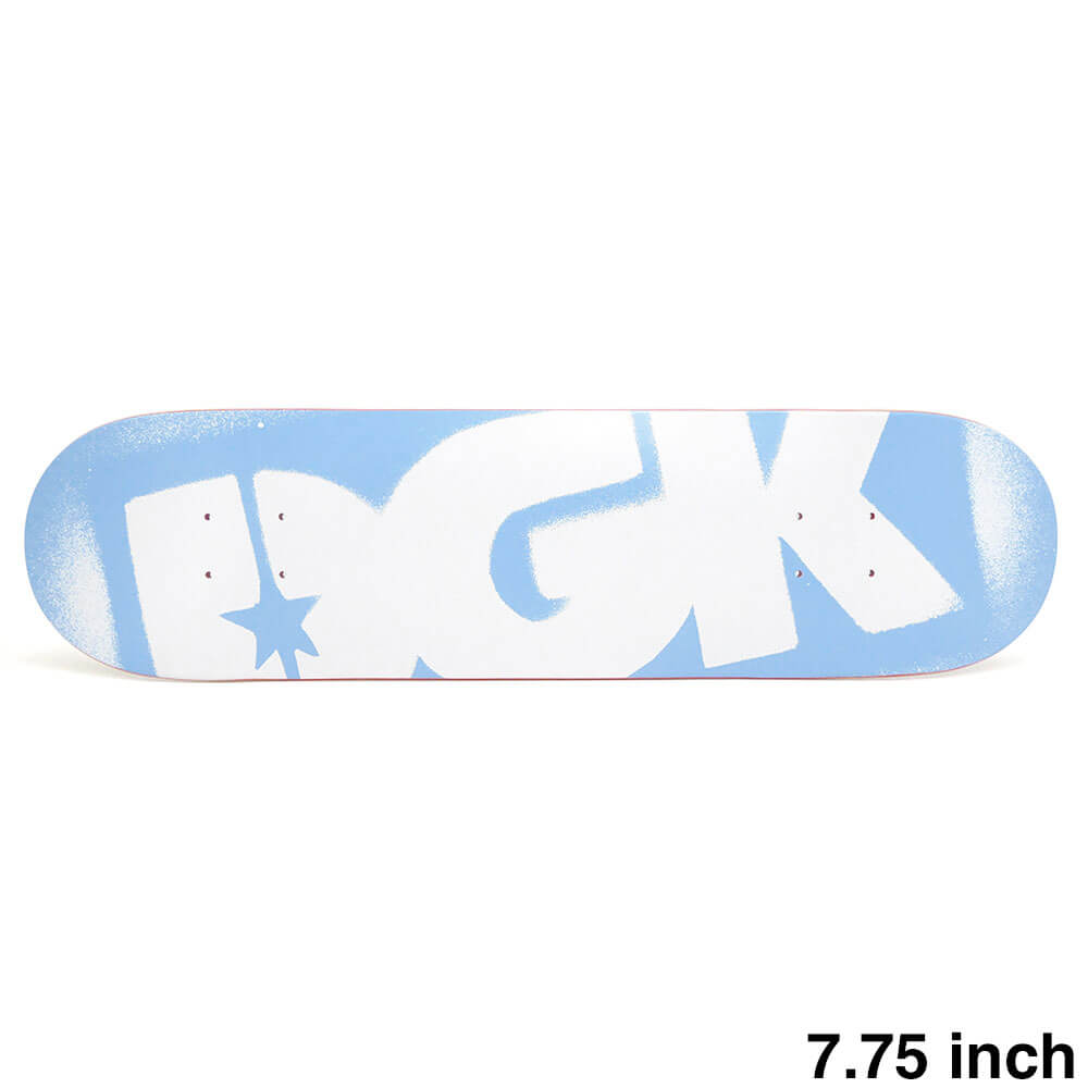 DGK DECK ディージーケー デッキ TEAM OG LOGO LIGHT BLUE 7.75 スケートボード スケボー 1