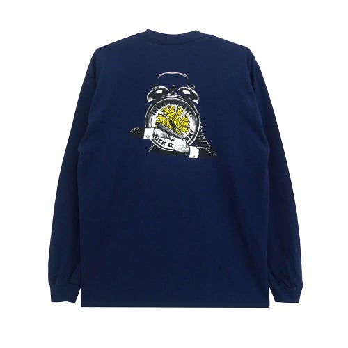 FUCKING AWESOME LONG SLEEVE インディペンデント ロングスリーブTシャツ FA x INDEPENDENT HOSTAGE NAVY スケートボード スケボー 