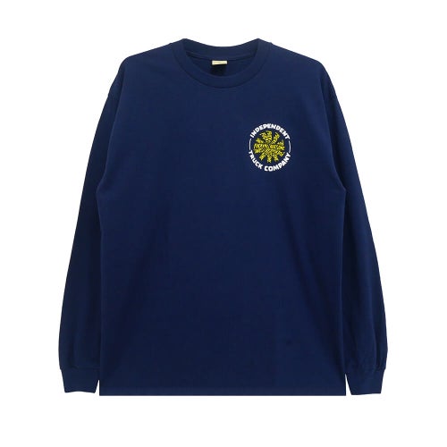 FUCKING AWESOME LONG SLEEVE インディペンデント ロングスリーブTシャツ FA x INDEPENDENT HOSTAGE NAVY スケートボード スケボー 1