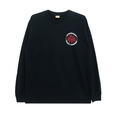 FUCKING AWESOME LONG SLEEVE インディペンデント ロングスリーブTシャツ FA x INDEPENDENT HOSTAGE BLACK スケートボード スケボー 1