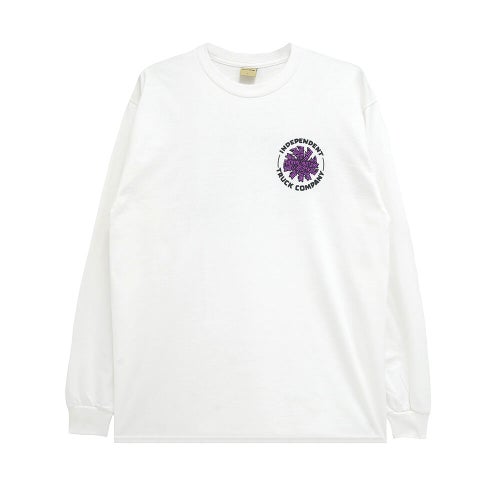 FUCKING AWESOME LONG SLEEVE インディペンデント ロングスリーブTシャツ FUCKING AWESOME x INDEPENDENT HOSTAGE WHITE スケートボード スケボー 1