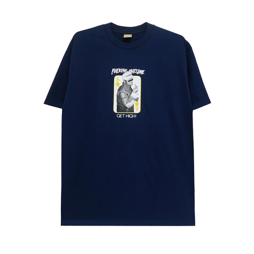 FUCKING AWESOME T-SHIRT ファッキンオーサム Tシャツ FA x INDEPENDENT GET HIGH BLACK スケートボード スケボー
