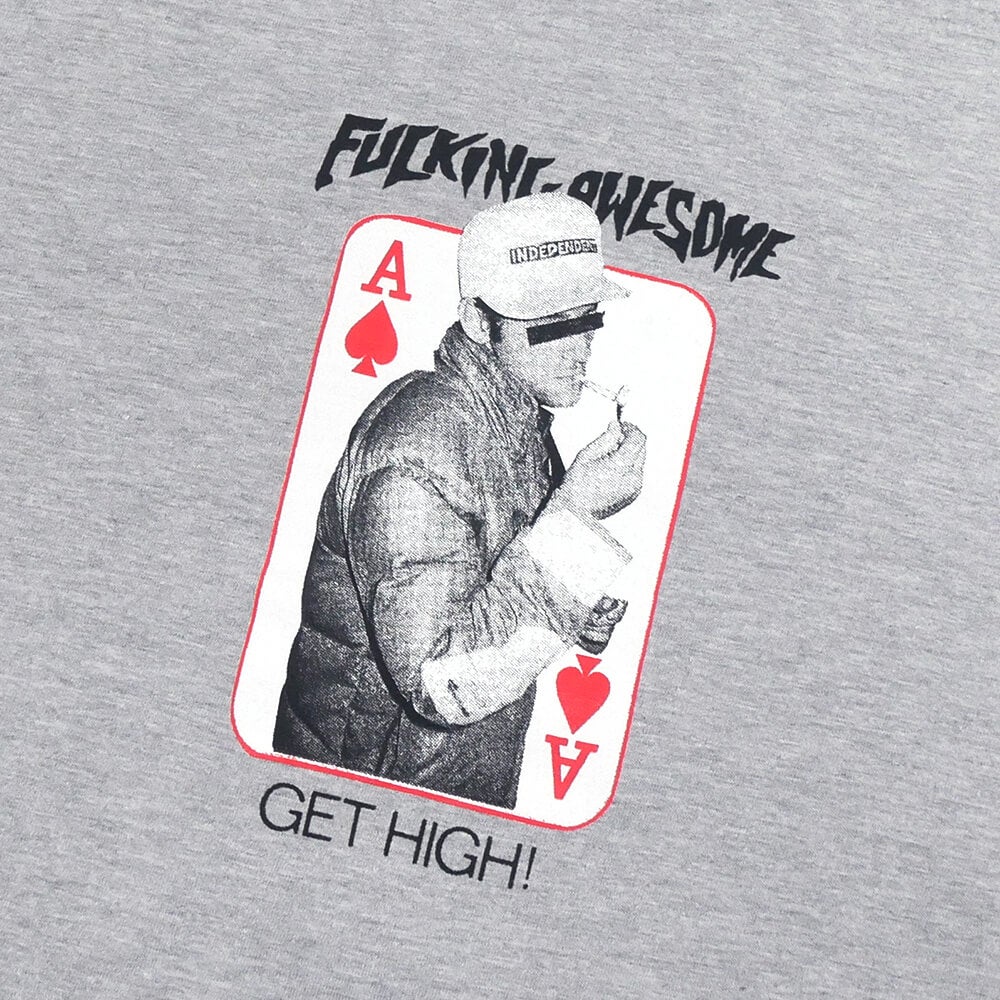 FUCKING AWESOME T-SHIRT ファッキンオーサム Tシャツ FA x INDEPENDENT GET HIGH ASH スケートボード スケボー 1