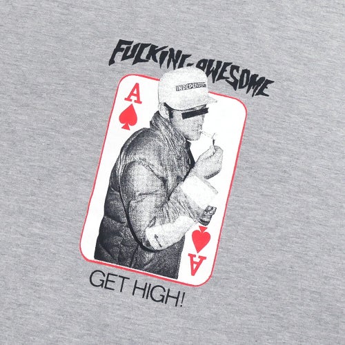 FUCKING AWESOME T-SHIRT ファッキンオーサム Tシャツ FA x INDEPENDENT GET HIGH ASH スケートボード スケボー 1
