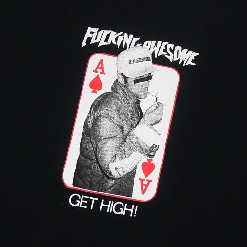 FUCKING AWESOME T-SHIRT ファッキンオーサム Tシャツ FA x INDEPENDENT GET HIGH BLACK スケートボード スケボー 1