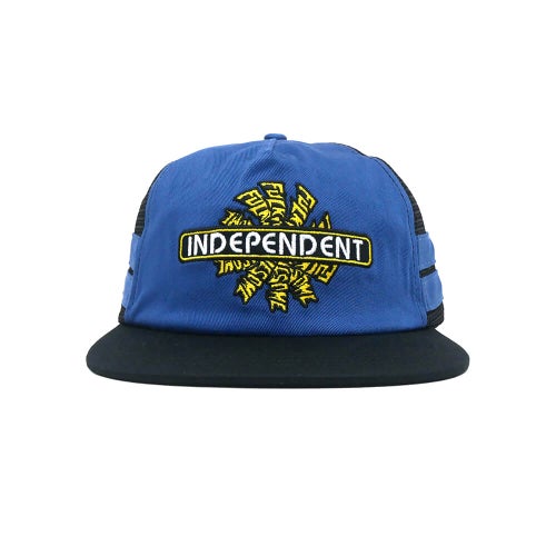 FUCKING AWESOME MESHCAP ファッキンオーサム メッシュキャップ FA x INDEPENDENT SPIRAL LOGO TRUCKER NAVY/BLACK スケートボード スケボー 1