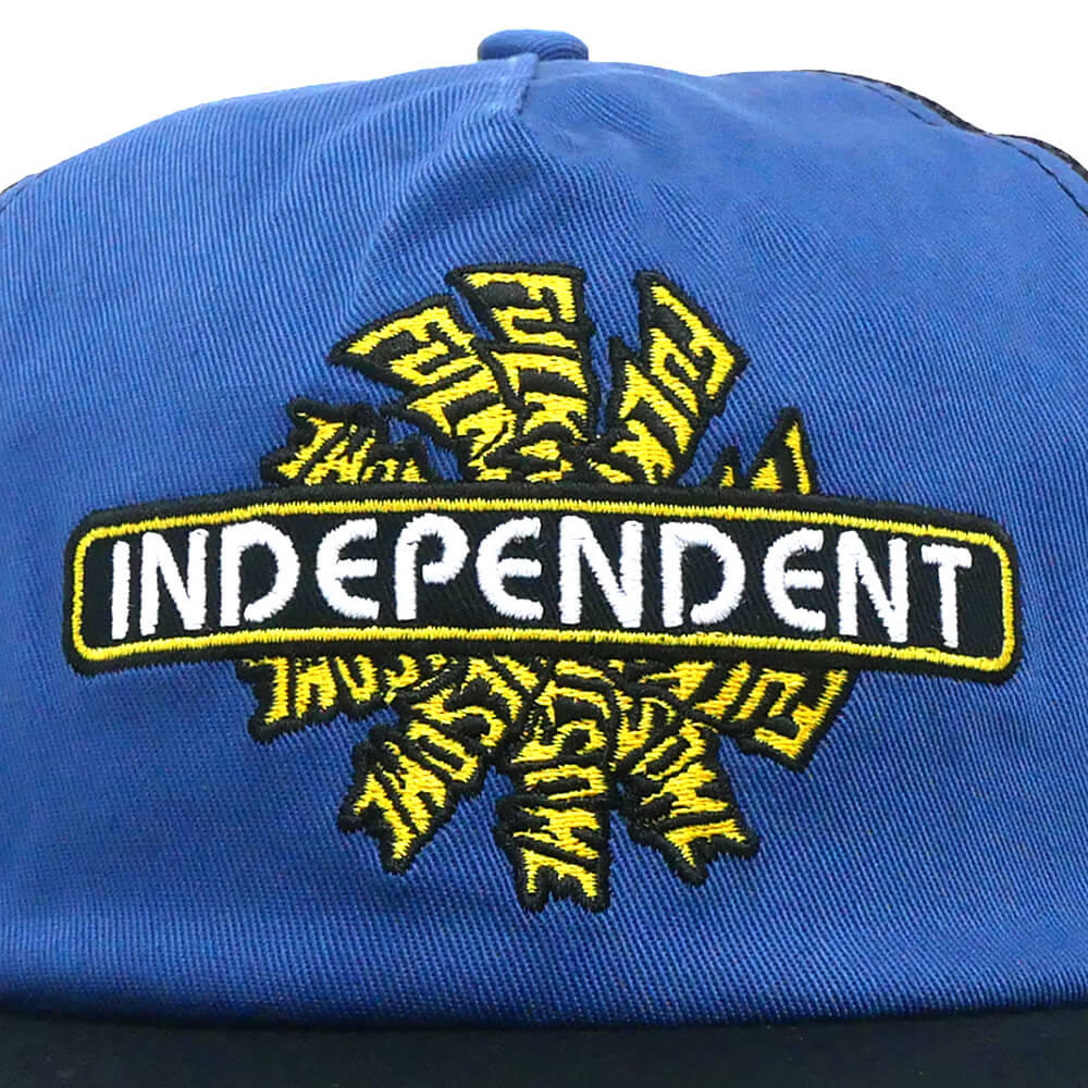 FUCKING AWESOME MESHCAP ファッキンオーサム メッシュキャップ FA x INDEPENDENT SPIRAL LOGO TRUCKER NAVY/BLACK スケートボード スケボー 5