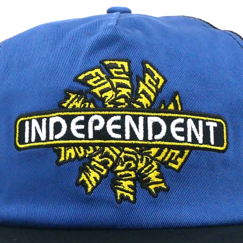 FUCKING AWESOME MESHCAP ファッキンオーサム メッシュキャップ FA x INDEPENDENT SPIRAL LOGO TRUCKER NAVY/BLACK スケートボード スケボー 5