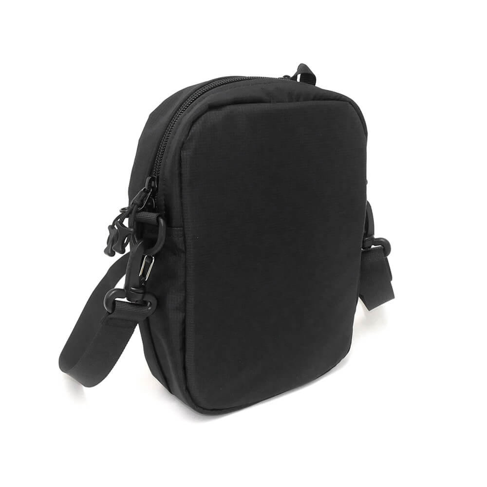 VAGA BAG バガ バッグ DOUBLE POUCH EVO. BLACK スケートボード スケボー 3