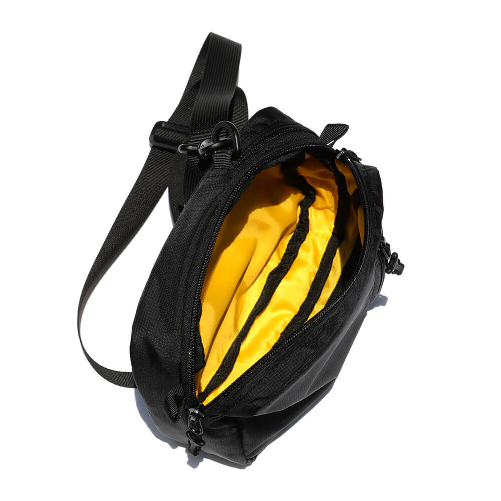 VAGA BAG バガ バッグ DOUBLE POUCH EVO. BLACK スケートボード スケボー 4