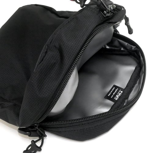 VAGA BAG バガ バッグ DOUBLE POUCH EVO. BLACK スケートボード スケボー 5