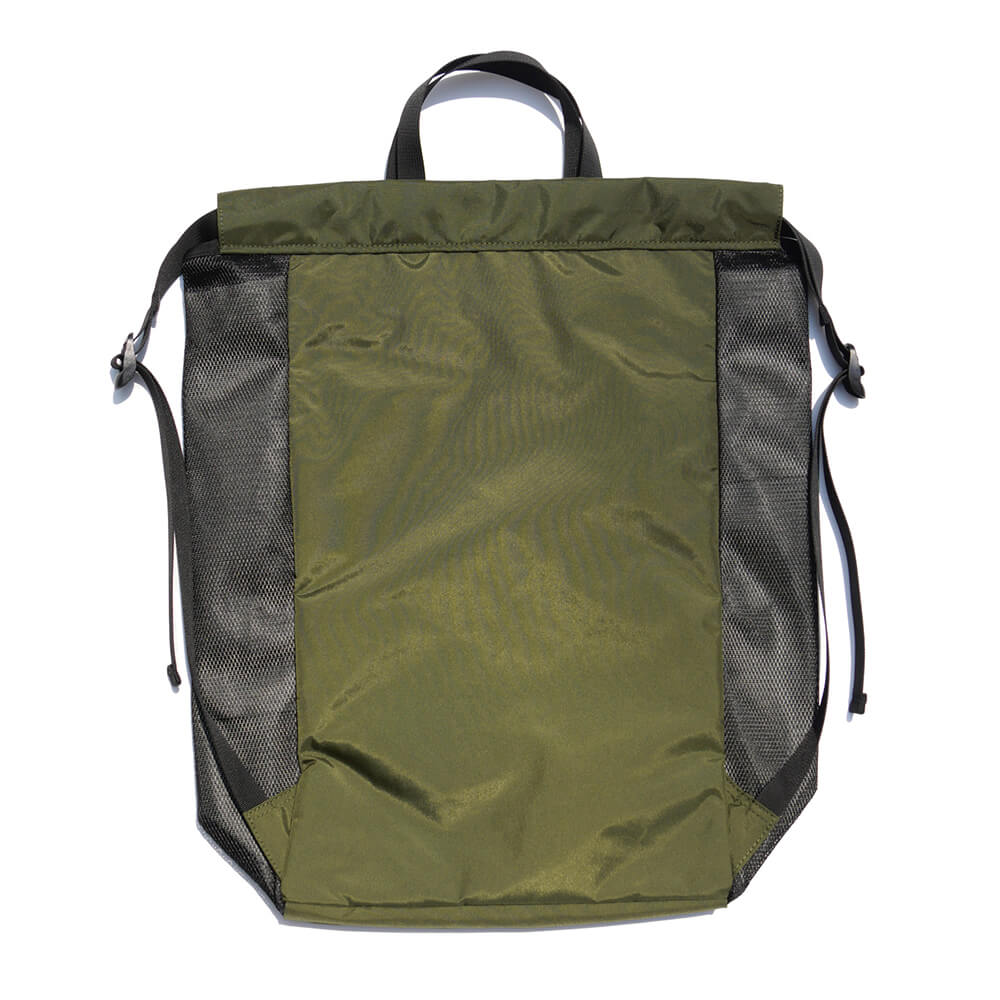 VAGA BACKPACK バガ バックパック リュック MESH SACK OLIVE/SMOKE スケートボード スケボー 3