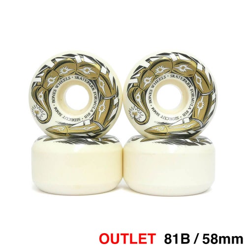  （アウトレット価格 10,780円 → 6,990円）BONES WHEEL ボーンズ ウィール SPF 84B P5（SIDECUT）SCORPEEDO 58mm 黄ばみ（日焼け） スケートボード スケボー 1