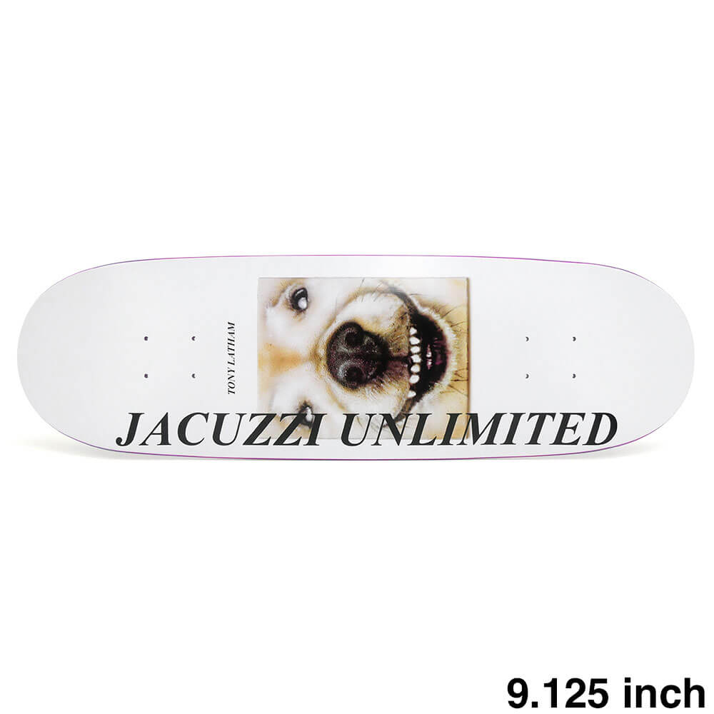 JACUZZI DECK ジャグジー デッキ TONY LATHAM SMOOSHED 9.125 EGG SHAPE EPOXY 7 スケートボード スケボー 1